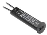 &Icirc;ntrerupător Tactil Negru 12V/24V
