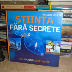 STIINTA FARA SECRETE * 1001 ENIGME DESCRIFATE , READER'S DIGEST