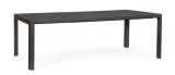 Cumpara ieftin Masa extensibila aluminiu gri antracit Kiplin 180/240x100x77.5 cm