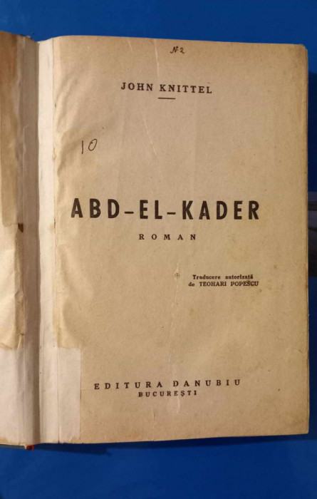Abd-El-Kader - JOHN KNITTEL