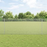 vidaXL Set gard de plasă pentru păsări Set de 2 Oțel galvanizat