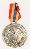 MEDALIE CUPA TINERETULUI DE LA SATE TENIS DE MASA 1974 COMITETUL JUDETEAN UTC LOCUL 2 II ( CITITI DESCRIEREA )