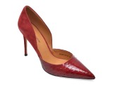 Pantofi eleganti EPICA PREMIUM rosii, 2466, din piele naturala