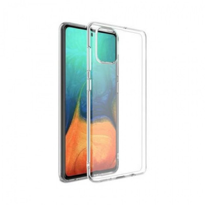 Husa Silicon compatibila cu Samsung Galaxy A32 4G, Transparent foto