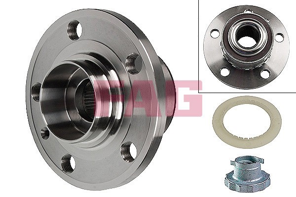 FAG 713 6104 70 Set rulment roata