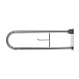 BARA CU PORTHIRTIE RABATABILA HEKO ALB 750 MM PENTRU PERSOANE CU DIZABILITATI BG0800