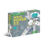 Kit STEM Energia eoliana cu turbina si masinuta electrica, Genius Toy