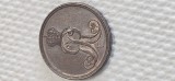 Germania 2 PFENNIGE 1853 B , detalii , luciu partial