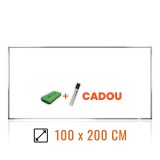 Cumpara ieftin Tabla magnetica alba 100&amp;#215;200 cm, premium, VISUAL
