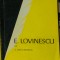 I. Negoitescu - E. Lovinescu
