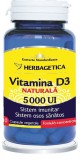 VITAMINA D3 NATURALA 5000UI 30CPS VEGETALE, Herbagetica