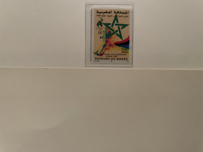 maroc jocurile olimpice 1996 SUA Atlanta Timbre sport nestampilate MNH foto