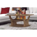 Masa Cafea Topaz Stejar K003, 100x60x47 cm, PAL melaminat, Living