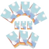 Cumpara ieftin Set carnetele de buzunar Suflete pereche 10 + 1, 100 foi albe, 5 x 8 cm