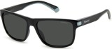 Ochelari de Soare POLAROID PLD 2123/S 08A/M9, 57mm, Negru-Gri