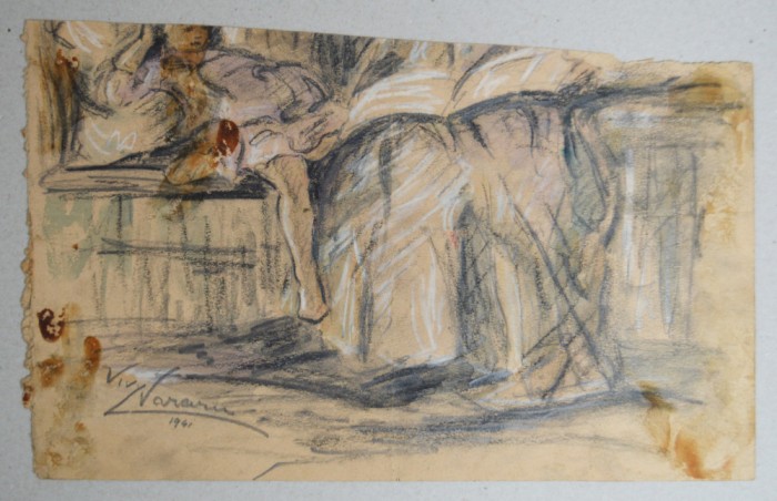 Vivi Vararu tehnica mixta 1941