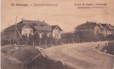 AMS - SFT. GHEORGHE, 1927, SCOALA DE TRAGERE A INFANTERIEI CIRCULATA foto