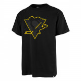 Pittsburgh Penguins tricou de bărbați imprint 47 echo tee - L, 47 Brand