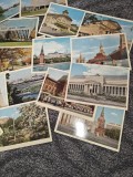 SET 20 CARTI POSTALE/VEDERI MOSCOVA 1964