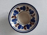 Suport ceramic pentru lumanare pastila, vintage, Made in Germany
