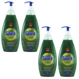 4 x Sano Spark, Detergent pentru vase lichid, castravete si lamaie, 4 x 1000ml