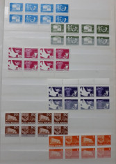 PORTO DUBLE 1974 - serie MNH in blocuri de 4 foto