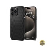 Husa pentru Apple iPhone 15 Pro Max Spigen Liquid Air Matte Neagra ACS06562
