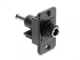 Modul alimentare DC 5.5 x 2.1 mm M-T montare panou, Delock 91116