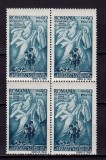 Cumpara ieftin ✅ RO 1945 LP 177 &quot; Asistenta copilului &quot; , serie in bloc de 4 , MNH