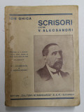 Scrisori catre V.Alecsandri de Ion Ghica,1940