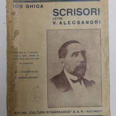 Scrisori catre V.Alecsandri de Ion Ghica,1940