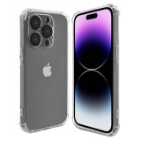 Husa iPhone 15 Pro Asteroid GSM Shockproof Clear Silicone, transparenta