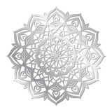 Cumpara ieftin Oglinda Acrilică Decorativă Autoadezivă - MANDALA - 600 x 600 x 2 mm