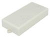 Carcasă universală cu dimensiuni 61mm x 121mm x 23mm și lame de fixare