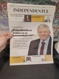 Independentul, ziar de campanie prezidențială, anul 1 numărul 1, octombrie 2019, Interviu cu Mircea Diaconu, A0001