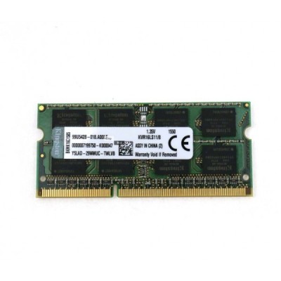 Memorie Laptop - Kingston 8Gb DDR3, PC3-10600, KVR16LS11/8 foto