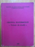 Critica elitismului. Volumul de studii 1985