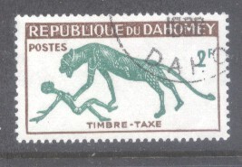 Dahomey 1963 Animals, used AE.229 foto