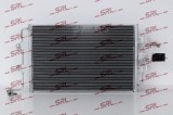 Condensator climatizare AC Vw New Beetle 10, motor: 1.6, 1.8 T, 1.9 TDI, 2.0, Condenser fara uscator, 590 x360x16, SRLine, miez si rezervor din