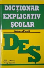 Dictionar explicativ scolar &ndash; Andreea Panait
