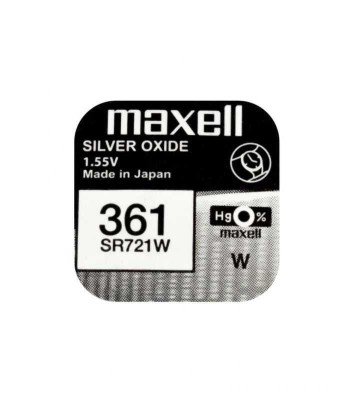 Baterie ceas Maxell SR721W V361 SR58 1.55V oxid de argint 1buc foto