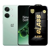 Folie de Protectie pentru OnePlus Nord 3, TEO, Sticla Securizata ESD, Margini Negre, Rezistenta la Zgirieturi, Antistatica, 0.35 mm, Transparenta