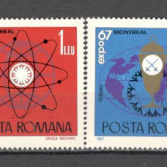 Romania.1967 EXPO Montreal ZR.274