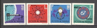 Romania.1967 EXPO Montreal ZR.274 foto