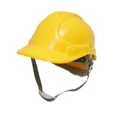 Casca de protectie ventilata reglabila 51-63 cm galbena Crownman