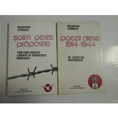 SOIM PESTE PRAPASTIE; POEZII ALESE 1914-1944 ( 2 VOL ) - NICHIFOR CRAINIC