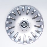 Capace roti Nissan R15, set 4 buc, plastic ABS, cod 306. Protectie jante, montaj rapid, design modern, durabile, rezistente