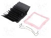 Radiator extrudat, aluminiu, 30mm x 30mm, neagra, Advanced Thermal Solutions - ATS-51300K-C1-R0