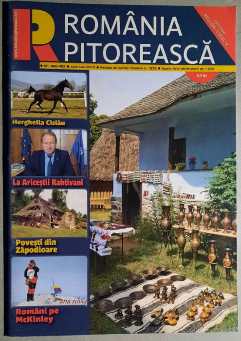 Revista Romania Pitoreasca nr 462-463 - iunie-iulie 2010