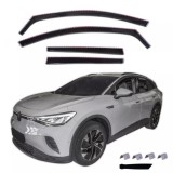 Paravanturi de vant pentru VW ID.4X 2021+ Auto Masina Negru transparent 4 buc.